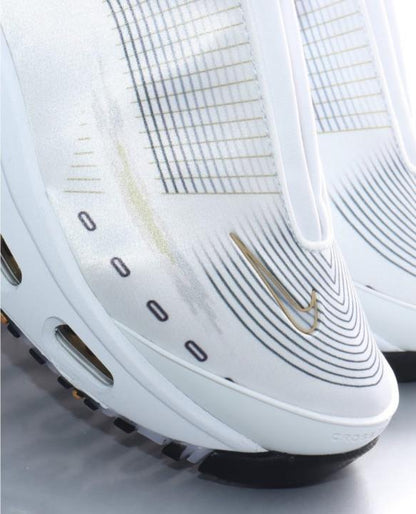 Nik.e Air Max Craze White Gold Metallic