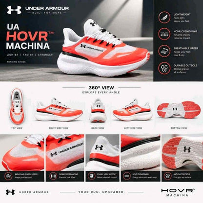 Underr Armourr Nova Slipspeed white orange