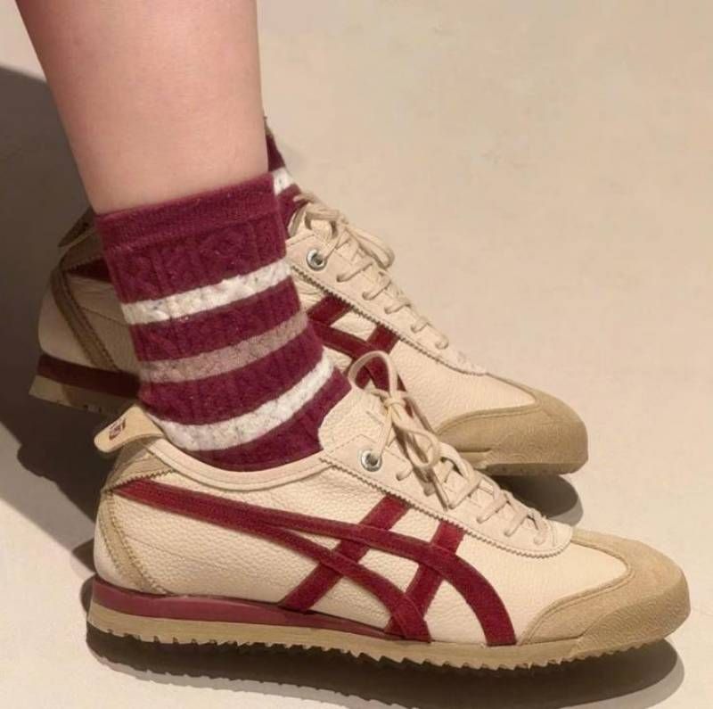 Onitssuka Tiger Mexico 66 SD Beige Beet Juice