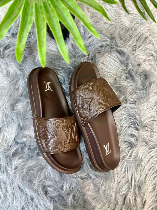 LOUI_S VUITTTON MIAMI MULE BROWN