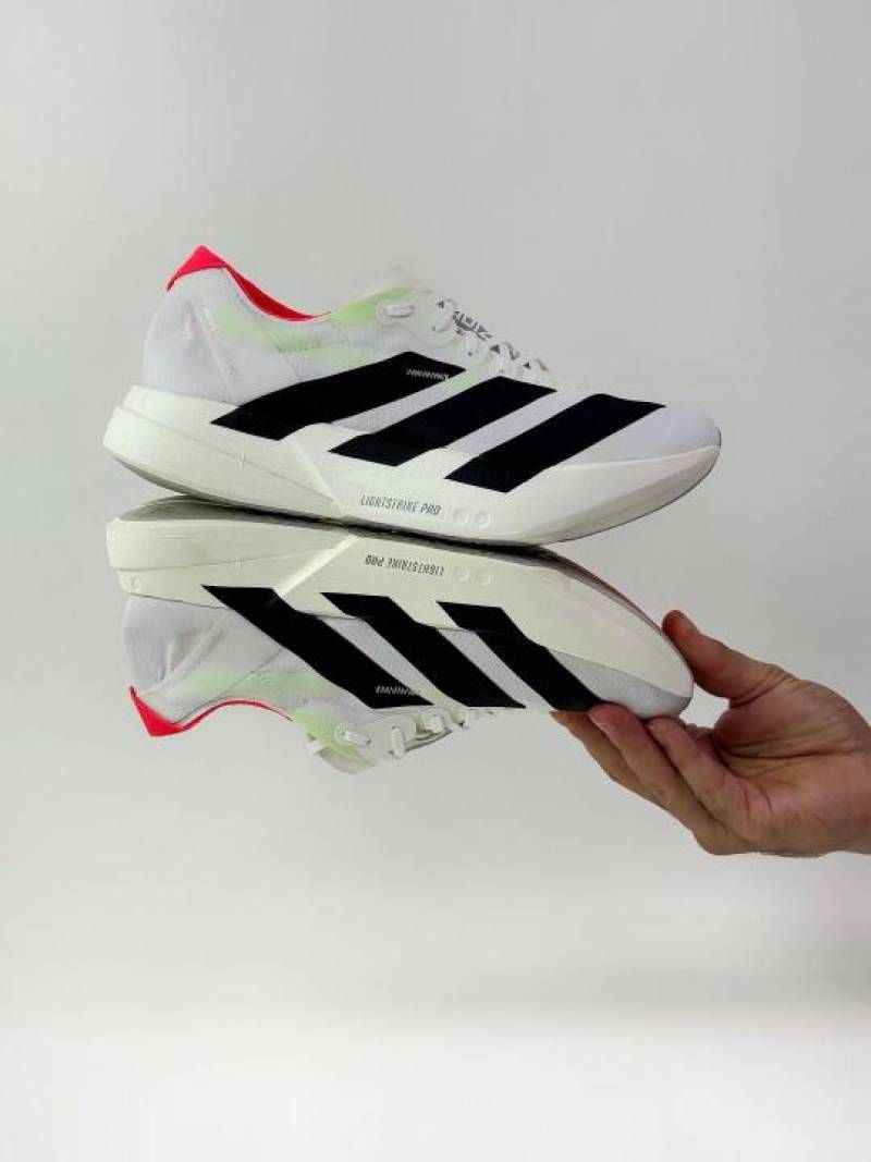 ADIDAAS ADIZERO ADIOS PRO EVO SL WHITE BLACK RED