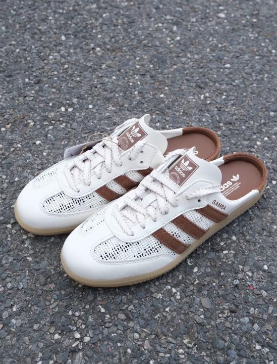 Adida.s Samba Mule Off-Whit.e Brown
