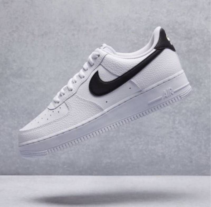 Nik  Airforce 1 Low Black Swoosh