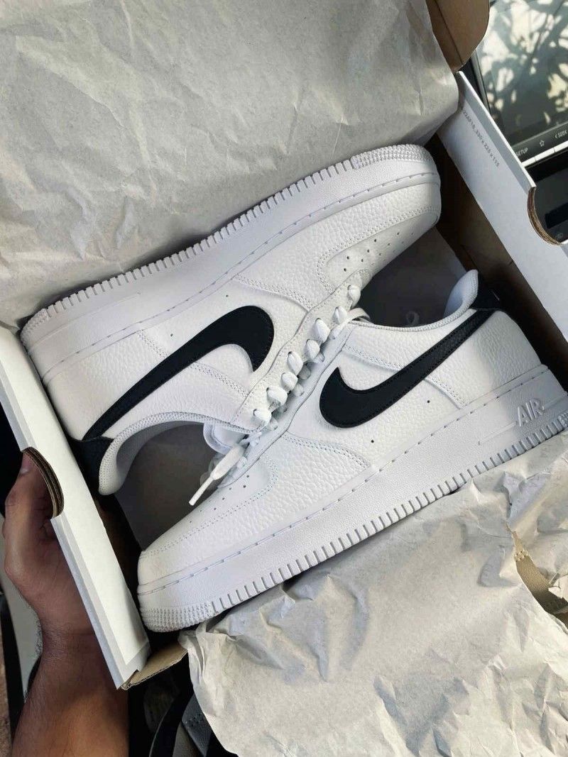 Nik  Airforce 1 Low Black Swoosh