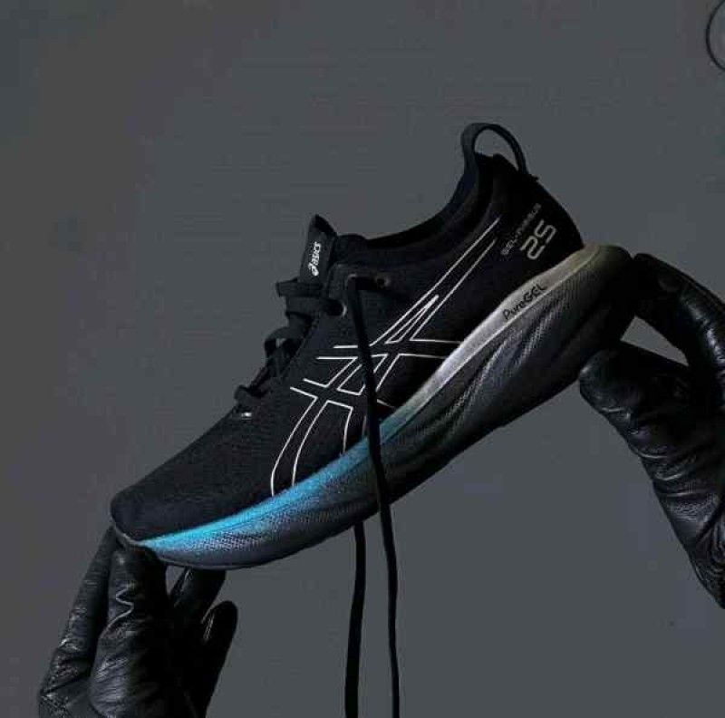 Asiccss Gel Nimbus 25 PLATINUM BLACK