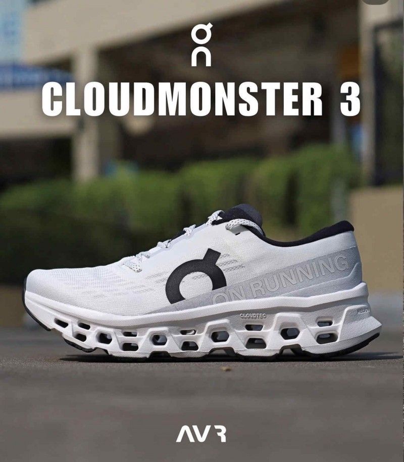 On Running Cloudtilt  Monster 3 White Frost running