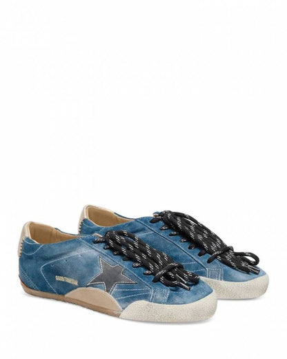GOLDEN GOOSE TRUE STAR SNEAKER BLUE