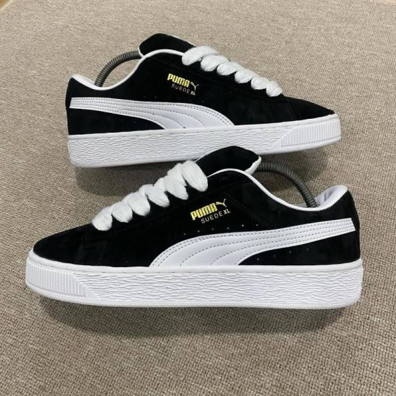 PUMMAA SUEDE XL BLACK WHITE FIX