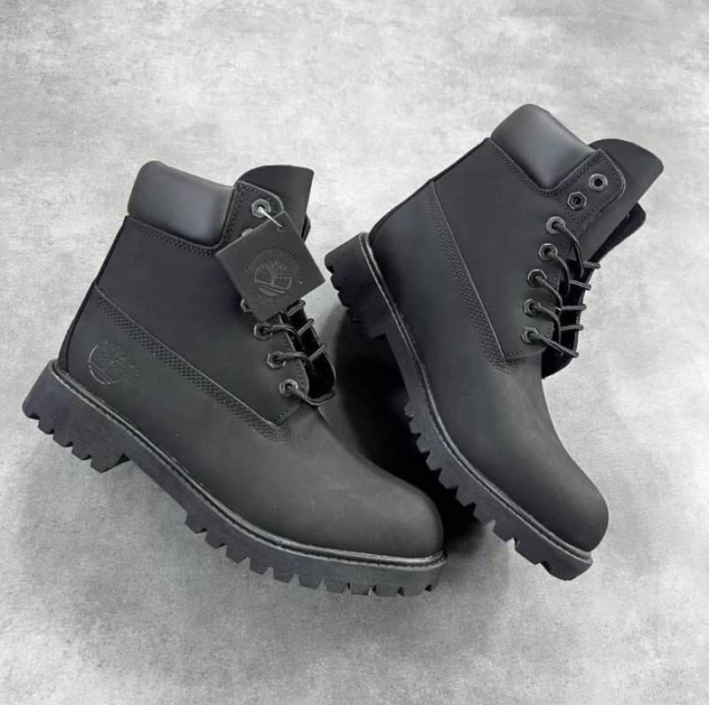Timberland Suede Boots Black