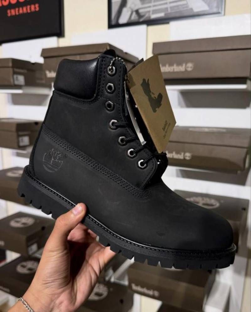 Timberland Suede Boots Black