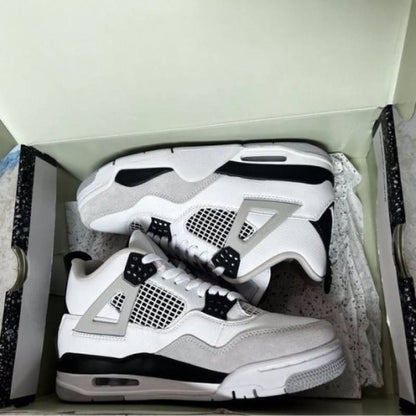 Air Jordan Retro 4 Military Black For Mens Semi UA