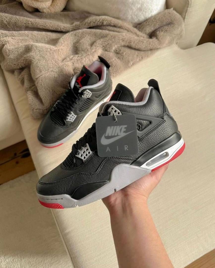 Air Jordan Retro 4 Bred Reimagined semi UA quality