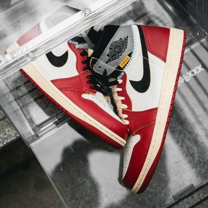 NIKKE union x air jordan 1 chicago shadow