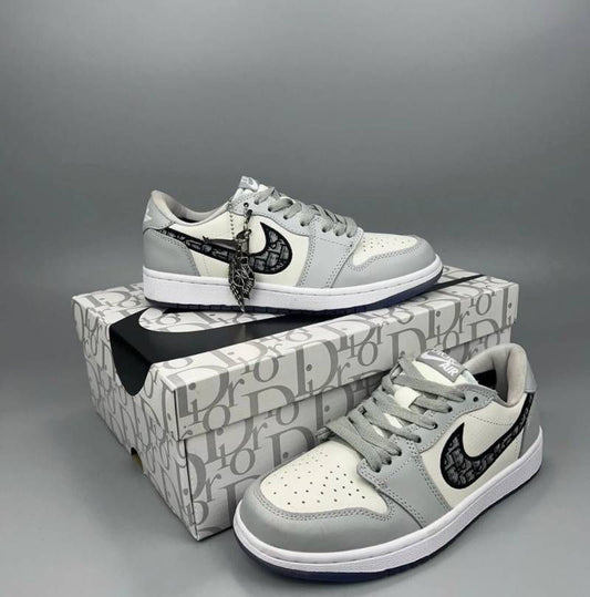 Nik air jordan retro 1 low diyor grey semi ua