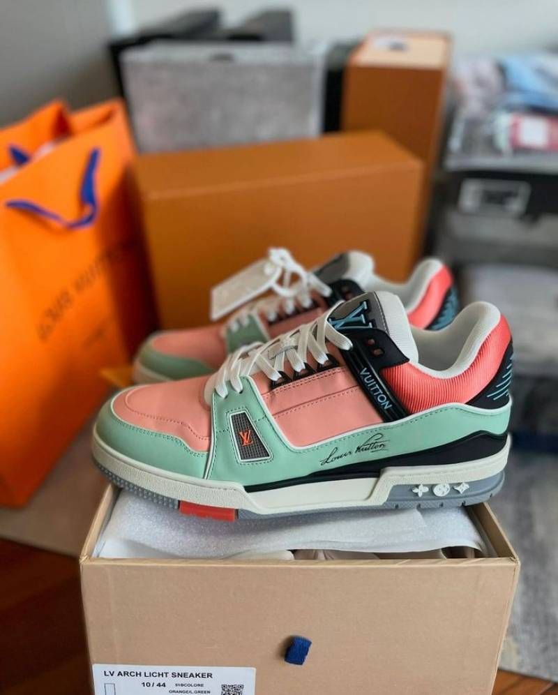 LOIUSS VUITTON TRAINER MULTI ORANGE fix