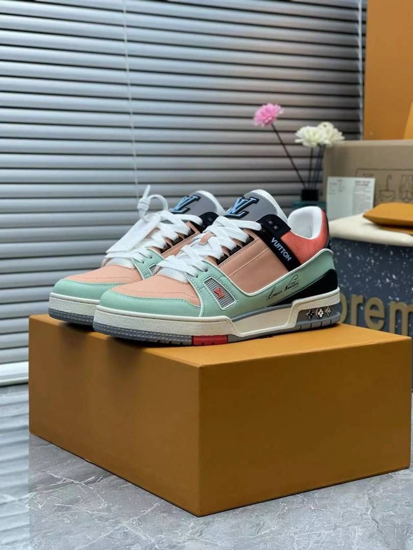 LOIUSS VUITTON TRAINER MULTI ORANGE fix