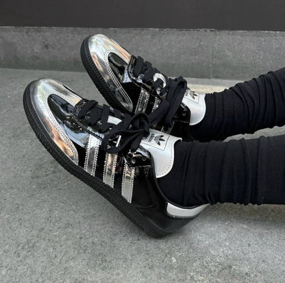 ADIDDAS SAMBA x ATMOS TUXEDO black silver