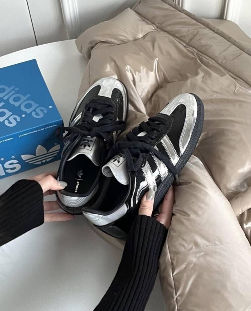 ADIDDAS SAMBA x ATMOS TUXEDO black silver