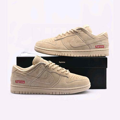 Nikee SB Dunk Low x Supreme Beige