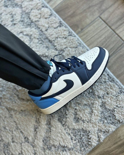 nik air jordan 1 low og obsidian blue