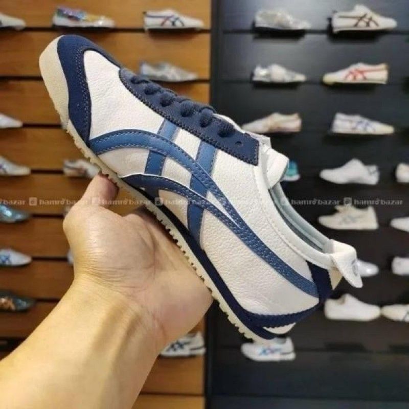 Onitskaa Tiger Mexico 66 Cream Blue Floss