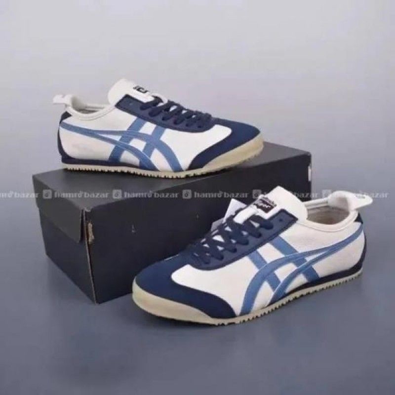 Onitskaa Tiger Mexico 66 Cream Blue Floss