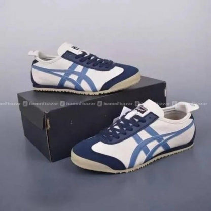 Onitskaa Tiger Mexico 66 Cream Blue Floss