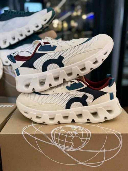 On Cloud X Kith K-Tech 2 White Real Teal