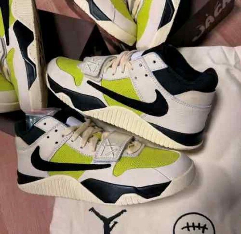 bright cactustravis scott x jordan jumpman jack trainer bright cactus