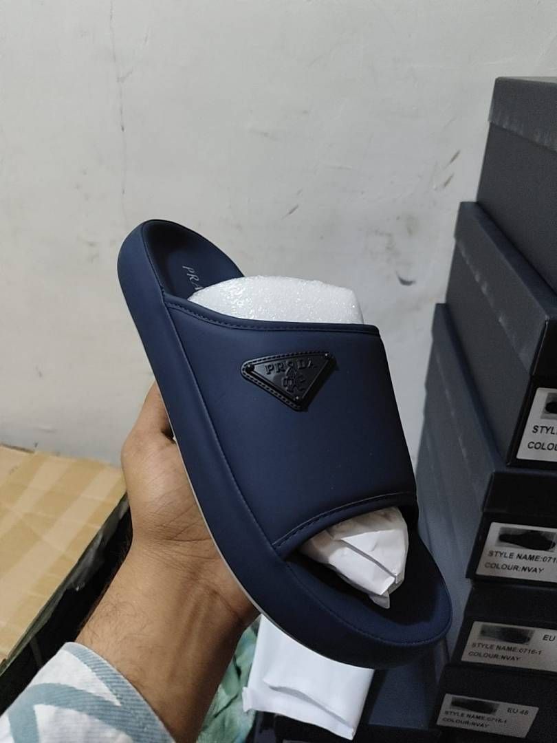 _Pradda_Milano Navy Blue Slides UA