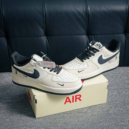 NIKKE AIRFORCE 1 VIOLENT BEAR JOINT LINEN BLACK BEIGE