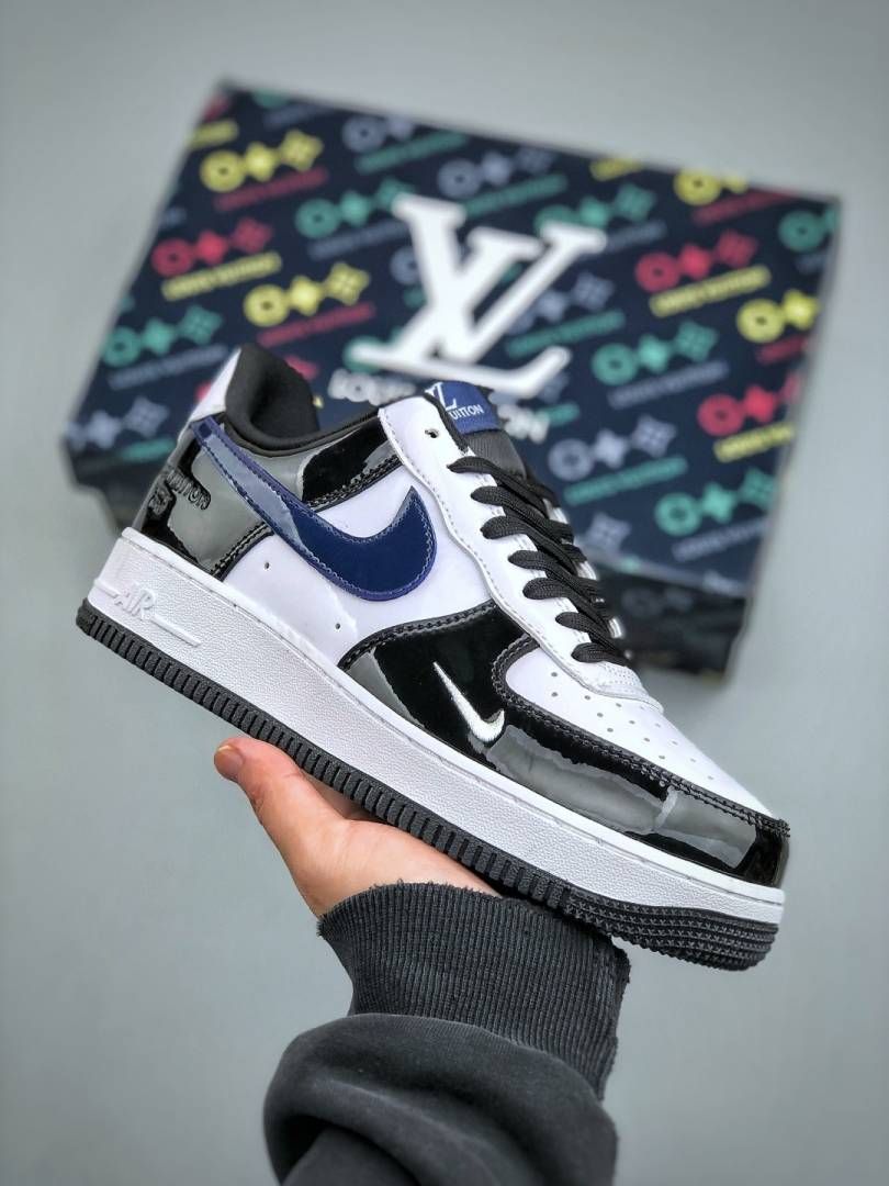 NIKKE AIRFORCE 1 LOW PATENT X LOIUS VUTTON