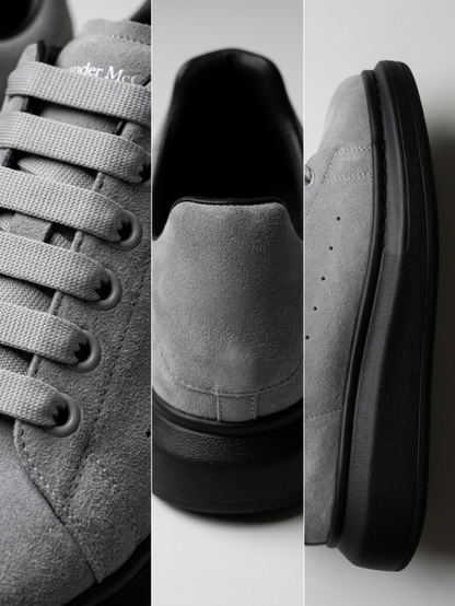 Alexander McQuueen All Suede Grey