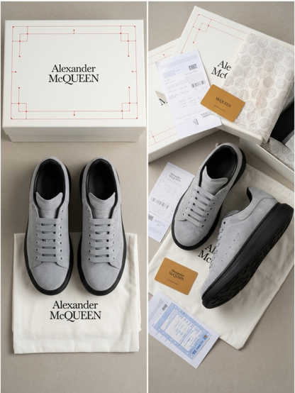 Alexander McQuueen All Suede Grey
