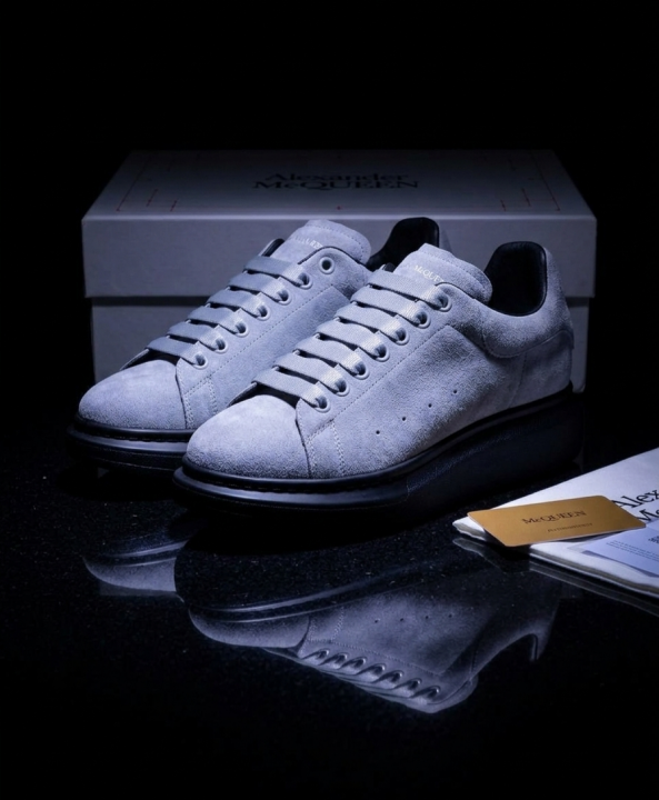 Alexander McQuueen All Suede Grey