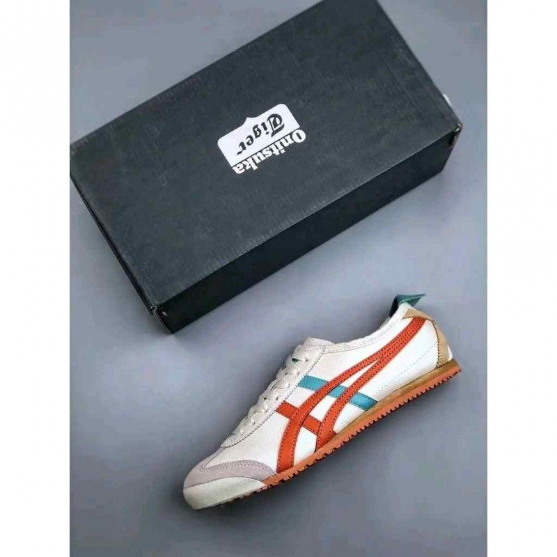 Onitsukkaa TIGER MeXico 66 CREAM PIQUANT ORANGE fix LACEUP