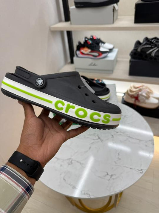 Crocks bayaband black green
