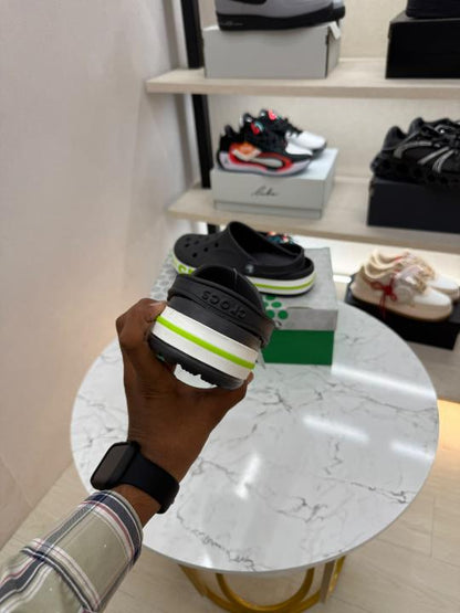 Crocks bayaband black green
