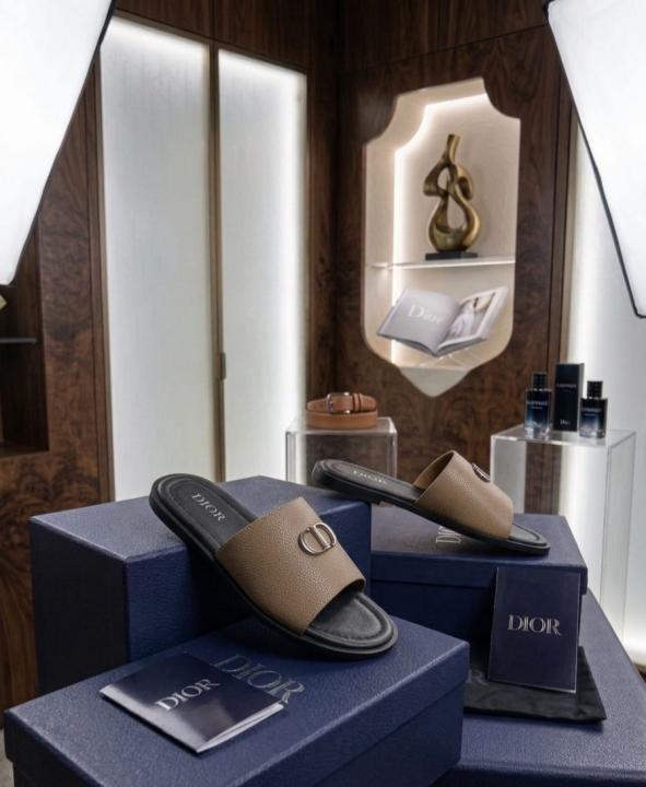 DIO.R PREMIUM LEATHER CHAPPAL BEIGE 042