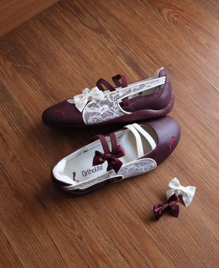 PUMMA SPEEDCAT BALLET LACE RUBY SHIMMER