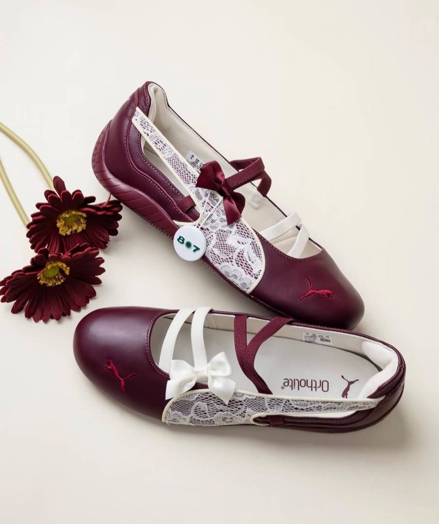 PUMMA SPEEDCAT BALLET LACE RUBY SHIMMER