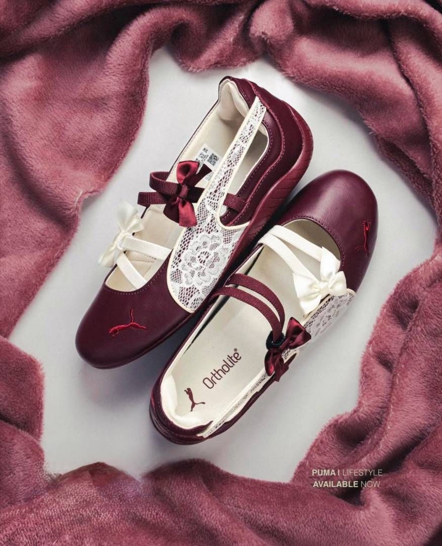 PUMMA SPEEDCAT BALLET LACE RUBY SHIMMER