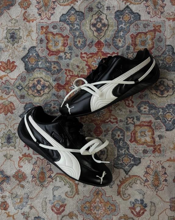 PUM.A SPEEDCAT X ROSE BLACK WHITE