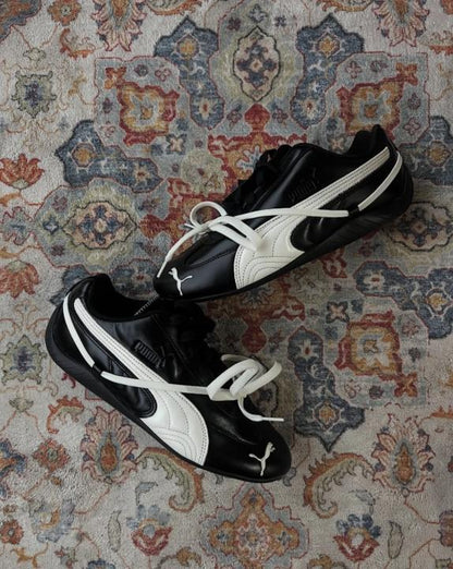 PUM.A SPEEDCAT X ROSE BLACK WHITE