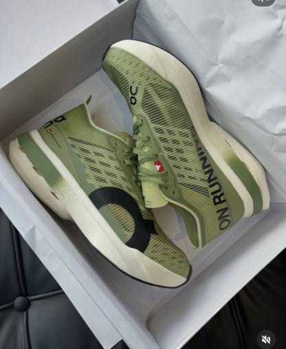 On Cloudboom Strike Olive Green