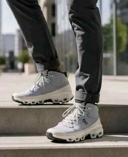 On CloudRock Mid WP Hiking & Trail Alloy Ice