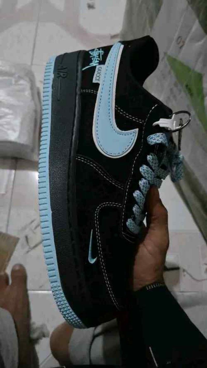 Nikkee Airforce 1 X Guchii GG Blue 2025