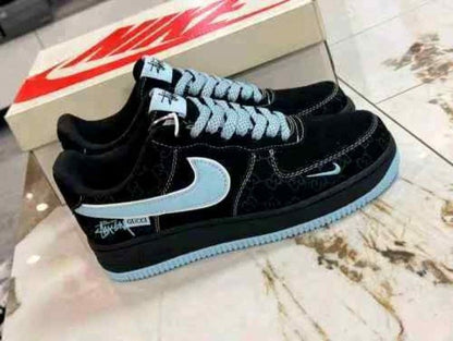 Nikkee Airforce 1 X Guchii GG Blue 2025