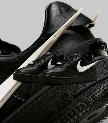 nikkee airforce 1 x ambush BLACK WHITE
