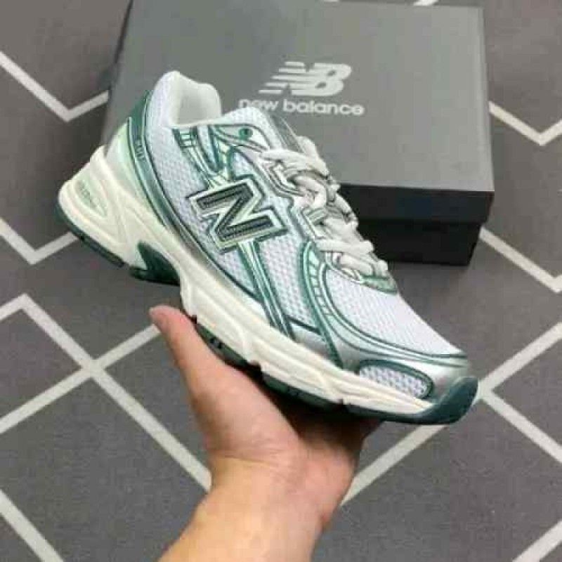 Neww balance 740 Trainers White Marsh Green
